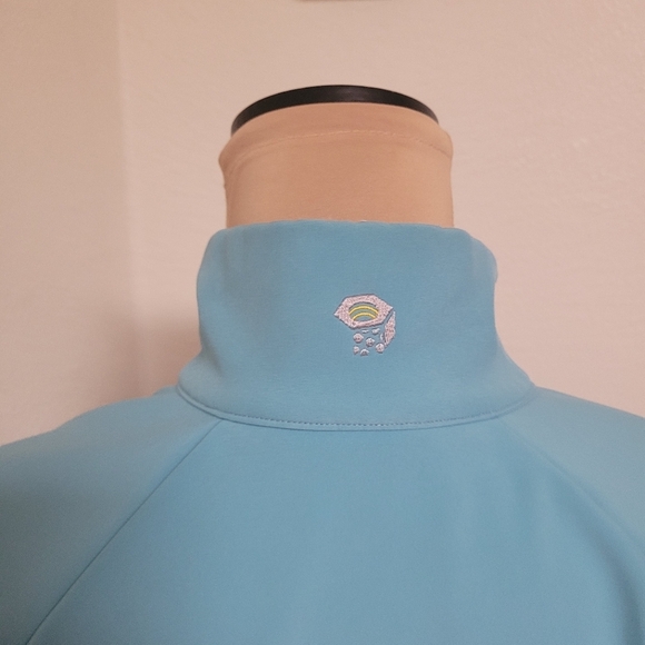 Mountain Hardwear Blue Fleece Lined Jacket - Picture 8 of 8